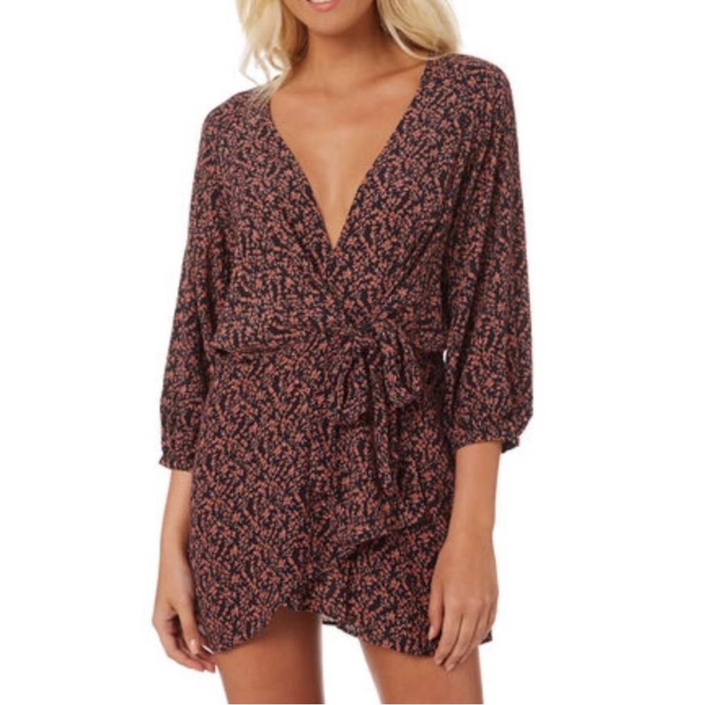 Free People Clara dark floral‎ tunic - Picture 7 of 12